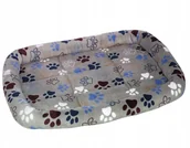 Legowiska dla psów - Mata owalna / legowisko Lissi Szary 68/48cm - miniaturka - grafika 1