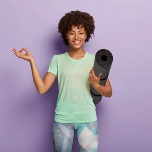 Movit SZARA MATA TPE 190x60x0,6cm DO ĆWICZEŃ FITNESS - Maty do ćwiczeń - miniaturka - grafika 2