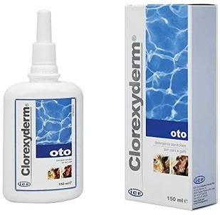 Geulincx CLOREXYDERM OTO PIU 150 ML - Suplementy i witaminy dla psów - miniaturka - grafika 2