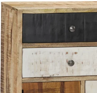 vidaXL vidaXL Szafka, 70 x 30 x 78 cm, lite drewno mango - Szafki do salonu - miniaturka - grafika 6