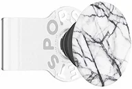 Uchwyty samochodowe do telefonów - PopSockets PopSockets: PopGrip Slide klips bazowy z uchwytem do telefonu PopGrip z wymiennymi krążkami PopTop, kompatybilny z iPhone'a Silikonowe etui - iPhone X/XS - Clear as Day 701082 - miniaturka - grafika 1
