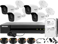 Zestawy do monitoringu - HIKVISION Hiwatch HWK-T4144BH-MM zestaw Hiwatch Turbo HD AHD CVI HWD-6104MH-G2 4 x HWT-B140-M 1TB Akcesoria - miniaturka - grafika 1