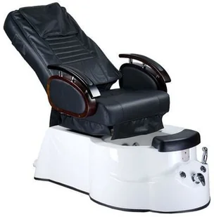 Beauty System Fotel do pedicure z masażem BR-3820D Czarny BR-3820D/W031 - Fotele kosmetyczne - miniaturka - grafika 2
