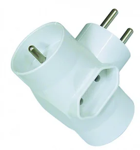 Rozgałęźnik trzygniazdowy 2 x 2P + Z + 2P x II R-21 TIMEX - Listwy zasilające - miniaturka - grafika 2