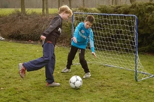 Pen@lty Zone Bramka do piłki nożnej ball ścienna zestaw składający się z: 182 X 122 X 61 piłka nożna piłka 871125242318 - Piłka nożna - miniaturka - grafika 5