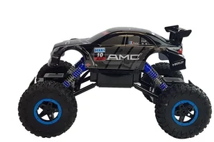 Auto Offroad Zdalnie Sterowane R/C 1:14 Niebieskie 5105 - Zabawki zdalnie sterowane - miniaturka - grafika 2