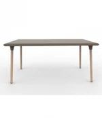 Stoły - Resol Stół Wood New Flash 160 Chocolate 4401 - miniaturka - grafika 1