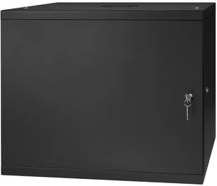 brak danych Szafa wisząca 19"" 9U 450mm drzwi metalowe czarna Szafa wisząca 45 19"" drz (Szafa wisząca 45 19"" drzw) - Szafy rack - miniaturka - grafika 4
