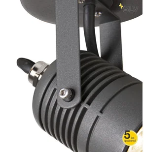Spotline SLV LED SPOT SP zewnętrzna lampa ścienna natynkowa LED kolor antracytowy 3000 K 1004649 - Lampy ogrodowe - miniaturka - grafika 5