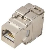 Kable miedziane - ALANTEC Gniazdo Keystone RJ45 STP kat6 bezn Q-lantec MKB-S6-1 MKB-S6-1 - miniaturka - grafika 1