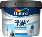 Farby wewnętrzne - Dulux Idealny sufit Emalia sufitowa white 3l - miniaturka - grafika 1