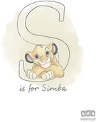 Wyposażenie pokoiku dziecięcego - Obraz Komar S like Simba WB051 WB051 - miniaturka - grafika 1