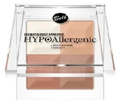 Podkłady do twarzy - Bell Hypoallergenic Puder brązująco-rozświetlający prasowany nr 03 - miniaturka - grafika 1