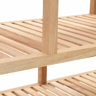 vidaXL Regał łazienkowy z drewna orzecha włoskiego, 100 x 40 x 65 cm vidaXL - Szafki łazienkowe - miniaturka - grafika 2