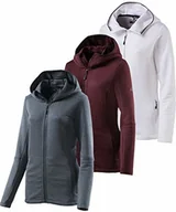 Kurtki i kamizelki sportowe damskie - McKINLEY McKINLEY Damska kurtka polarowa Aami szary Mélang/White 36 280698 - miniaturka - grafika 1