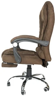 Fotel biurowy, krzesło biurowe ARTNICO Fotel biurowy Artnico Velo 3.0 ciemny brąz 128879 - Fotele i krzesła biurowe - miniaturka - grafika 3