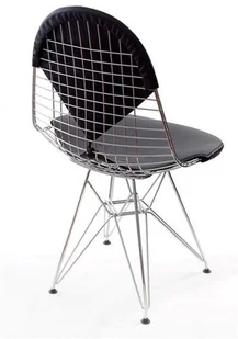 Fotel biurowy, krzesło biurowe D2.Design Krzesło Net double czarna poduszka 3531 - Fotele i krzesła biurowe - miniaturka - grafika 5