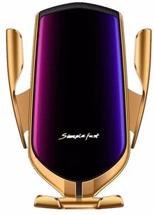 Braders Automatyczny uchwyt samochodowy na telefon złoty - Uchwyty samochodowe do telefonów Braders Automatyczny uchwyt samochodowy na telefon złoty - Uchwyty samochodowe do telefonów - miniaturka - grafika 1