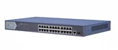 Switche - HIKVISION Switch 26-portowy 24x PoE DS-3E0526P-E DS-3E0526P-E - miniaturka - grafika 1