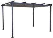 Pawilony ogrodowe - Pawilon ogrodowy Altana 4x4 m antracytowy - miniaturka - grafika 1