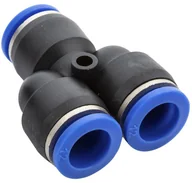 Akcesoria pneumatyczne - REDATS Złączka wtykowa rozdzielacz 12x12x12mm trójnik typ Y (26-04-69) - miniaturka - grafika 1