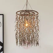 Lampy sufitowe - Näve Lampa wisząca Kokos z orzecha kokosowego, 55 cm - miniaturka - grafika 1