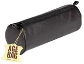 Piórniki - Clairefontaine Age-BAG Fall ołówka duży okrągły ze skóry  brązowy 77031C - miniaturka - grafika 1