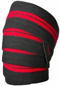 Ściągacze i opaski sportowe - Harbinger Line 78 cali Wraps for Weight Lifting (Pair) bandaż na kolana, Red/Black, One Size 361194 - miniaturka - grafika 1