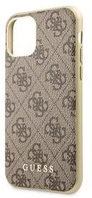 Guess 4G Charms Collection etui do iPhone 11 brązowy GUHCN61G4GB - Etui i futerały do telefonów - miniaturka - grafika 8