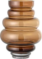 Wazony i flakony - Bloomingville Wazon Atija 24 cm brązowy szklany 82047497 - miniaturka - grafika 1