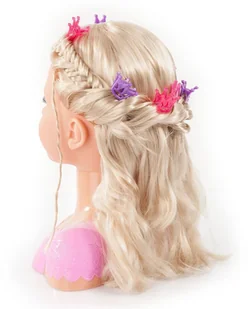 Bayer Głowa lalki do stylizacji Super Model Charlene, 27 cm, 90088AA Brandunit BV - Zabawy w naśladowanie dorosłych - miniaturka - grafika 6