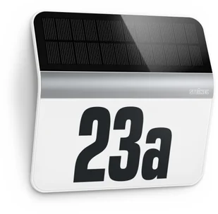Steinel Oświetlenie numeru domu LED XSolar LH-N, stal szl - Lampy ogrodowe - miniaturka - grafika 7