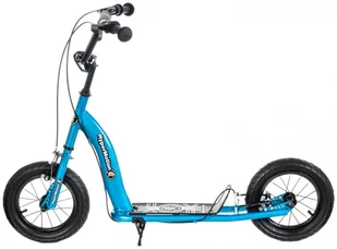 HyperMotion Hulajnoga Hypermotion VIVA 12 (pompowane koła 30cm) - Niebieska RUBY 12 HYPER - Hulajnogi - miniaturka - grafika 2