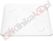Akcesoria i części do mikrofalówek - Electrolux Talerz szklany do mikrofalówki 28cm AEG ELECTROLUX ZANUSSI 140042790018 - miniaturka - grafika 1