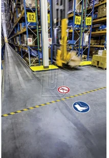 Durable Zarejestrowane oznaczenia bezpieczeństwa Zakaz przejścia 1732-03 - Akcesoria do pakowania - miniaturka - grafika 2