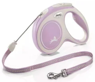 Flexi Smycz New Comfort M linka 5m/ 20kg różowy - Smycze dla psów - miniaturka - grafika 2