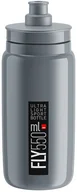Shakery i bidony sportowe - ELITE ELITE Bidon rowerowy FLY 550 ml szaro-czarny - miniaturka - grafika 1