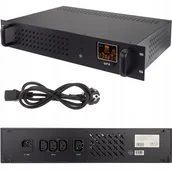 Zasilacze awaryjne UPS - Zasilacz awaryjny Ups PowerBox 850VA rack 19 2U - miniaturka - grafika 1