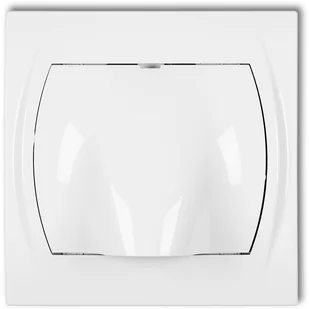 Karlik Przyłącze kablowe biały LWPK - Gniazdka elektryczne - miniaturka - grafika 2