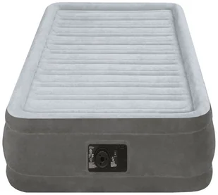 Intex Materac welurowy z wbudowaną pompką 100 x 190 x 30 cm 67766 s-364-uniw - Materace turystyczne - miniaturka - grafika 5