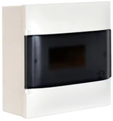 Rozdzielnie elektryczne - Legrand Rozdzielnica naścienna 1 x 8 modułów drzwi dymne 134218 - miniaturka - grafika 1