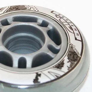 Nils Kółka Extreme PU 64x24 82A 4szt przezroczyste 16-30-013 - Akcesoria do skatingu - miniaturka - grafika 5