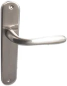 Klamki - Kuchinox Klamka z szyldem pełnym Ewa satyna - miniaturka - grafika 1