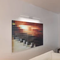 Lampy ścienne - Euluna Kinkiet LED Miroir 80 cm aluminium 4 000 K - miniaturka - grafika 1