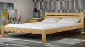Łóżka - Magnat Meble Łóżko sosnowe Azja 140x200 SOSNA - miniaturka - grafika 1