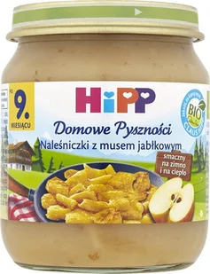 Hipp BIO DOMOWE PYSZNOŚCI Naleśniczki z musem jabłkowym po 9 miesiącu 200 g - Desery dla dzieci - miniaturka - grafika 2