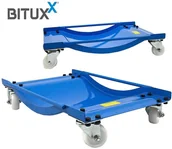 Pozostałe wyposażenie warsztatu - BITUXX WÓZKI MANEWROWE WARSZTATOWE BITUXX NIEBIESKIE 2 SZTUKI UDŹWIG 450KG KAŻDY Zamów już dziś i badź szcześliwy z zakupów M15199 - miniaturka - grafika 1