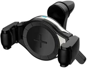 Uchwyty samochodowe do telefonów - AMiO Uchwyt do telefonu w ładowarką indukcyjną combo qc 3.0 AMI-02249 - miniaturka - grafika 1