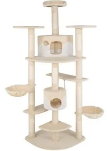 TecTake Drapak dla kota Fippi 201 cm beżowy/biały 402186 - Drapaki dla kotów TecTake Drapak dla kota Fippi 201 cm beżowy/biały 402186 - Drapaki dla kotów - miniaturka - grafika 1