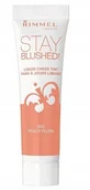 Róże do policzków - Rimmel Stay Blushed róż 003 Peach Flush - miniaturka - grafika 1